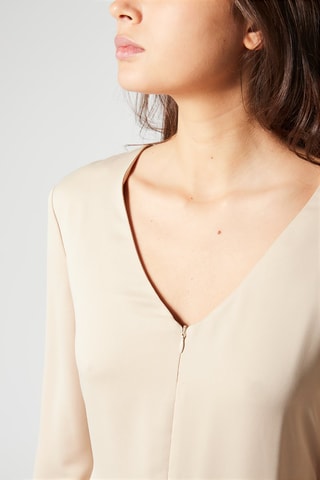Robe droite - Beige