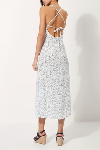 Robe droite Blanc