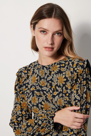 Robe patineuse Bleu marine