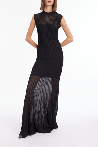Robe longue Noir