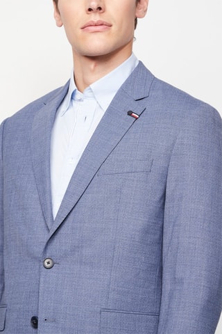 Veste de costume en laine - Bleu