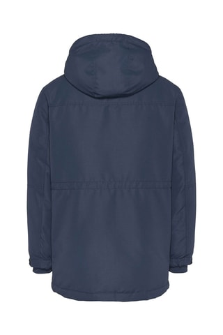 Parka à capuche Bleu marine