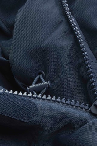 Parka à capuche Bleu marine