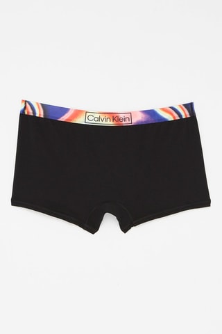 Boxer en coton biologique Noir
