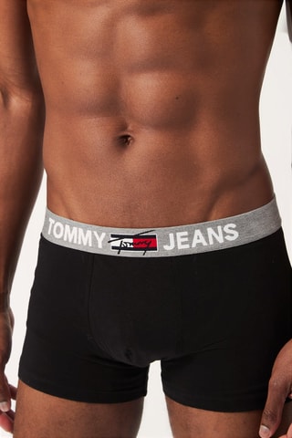 Boxer en coton biologique Noir