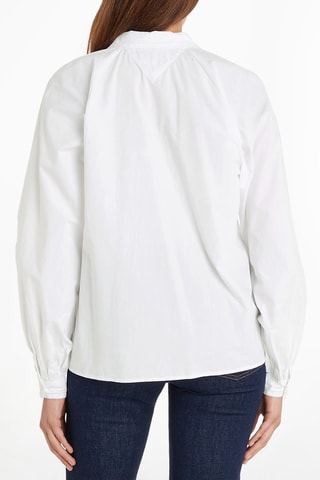 Chemisier en coton biologique Blanc