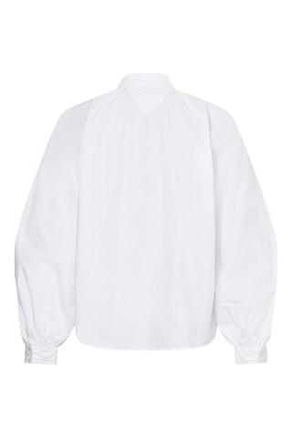 Chemisier en coton biologique Blanc