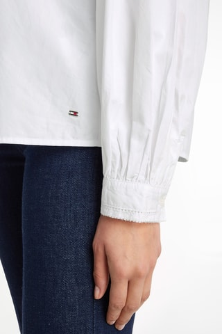 Chemisier en coton biologique Blanc