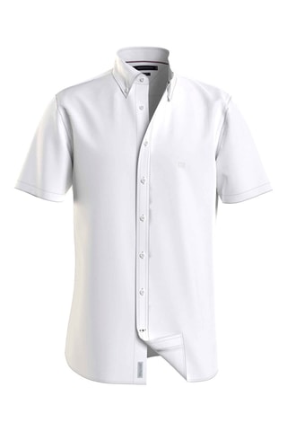 Chemise en coton biologique Blanc