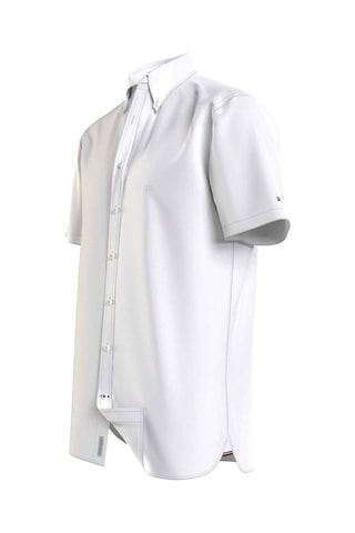 Chemise en coton biologique Blanc