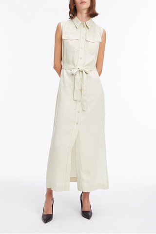 Robe chemise - Beige