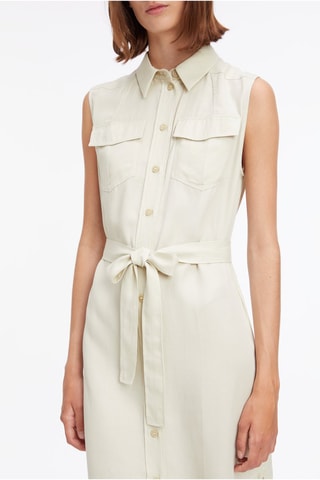 Robe chemise - Beige
