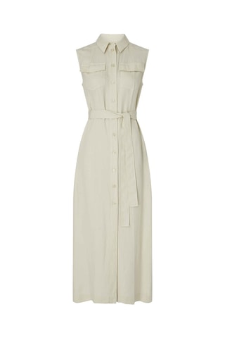 Robe chemise - Beige