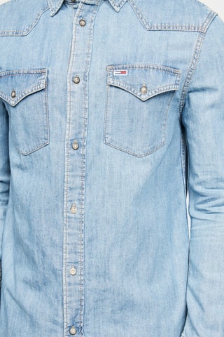Chemise en jean Bleu