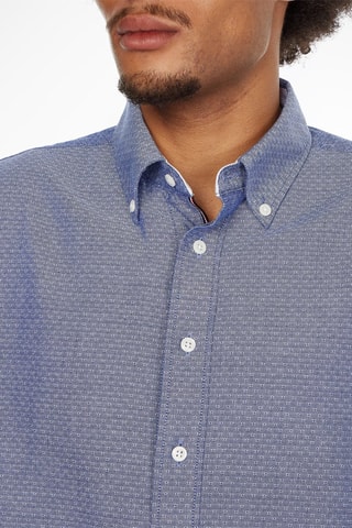 Chemise Bleu marine et blanc