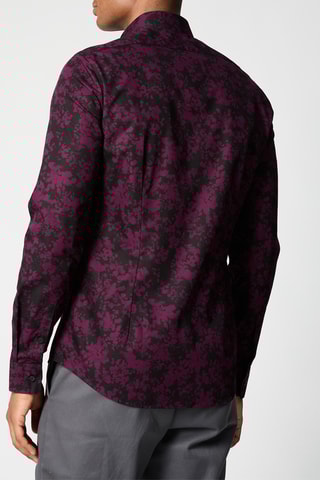 Chemise - Noir et bordeaux