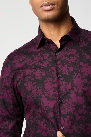 Chemise - Noir et bordeaux