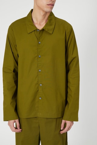Chemise de pyjama Vert
