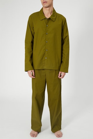 Chemise de pyjama Vert