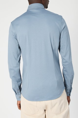 Chemise slim Bleu-gris