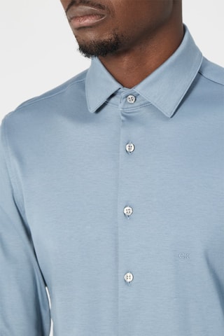 Chemise slim Bleu-gris