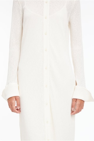 Robe chemise Blanc