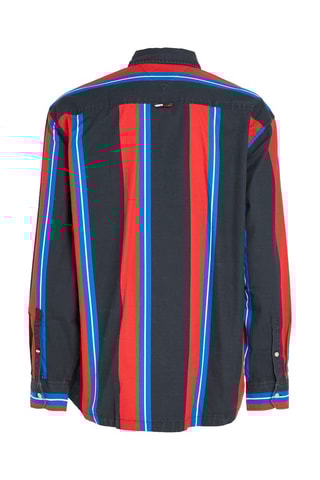 Chemise Noir et bleu roi