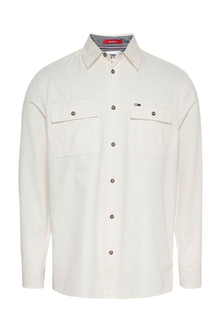 Chemise en coton biologique Blanc