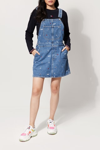 Salopette en jean Bleu