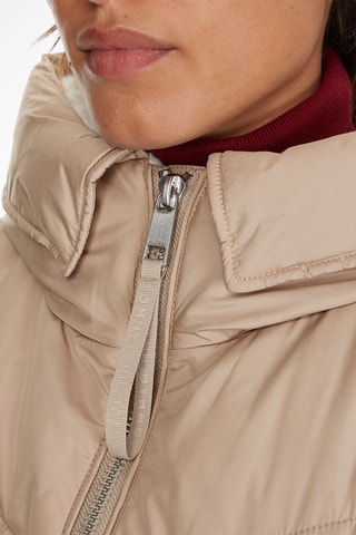 Doudoune à capuche Beige