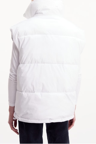Doudoune sans manches Blanc