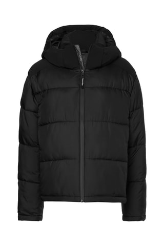Doudoune à capuche - Noir
