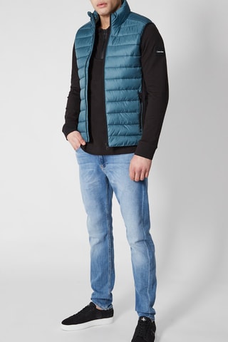 Doudoune sans manches - Bleu cobalt
