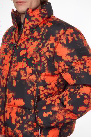 Doudoune - Orange et noir