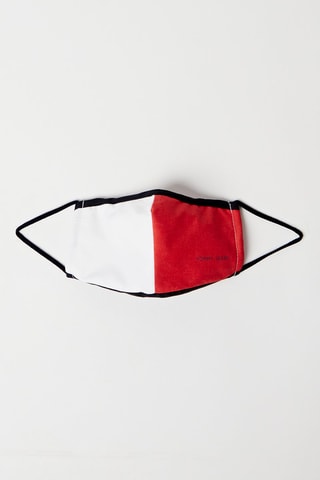 Masque de protection Rouge et blanc