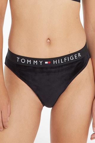 Culotte en velours Noir