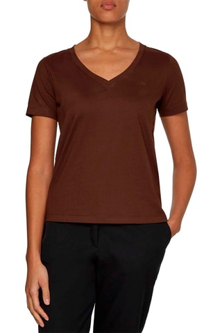 T-shirt Marron