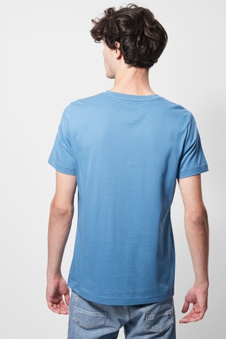 T-shirt en coton biologique Bleu