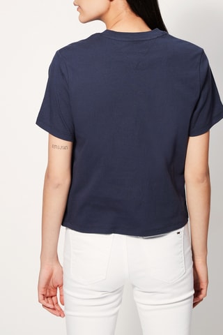 T-shirt en coton biologique Bleu marine