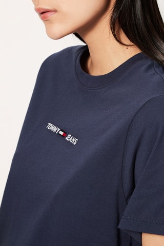 T-shirt en coton biologique Bleu marine