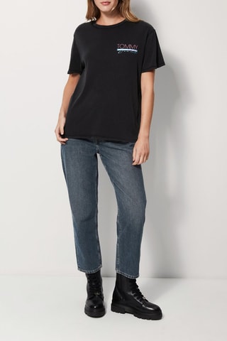 T-shirt en coton biologique Noir