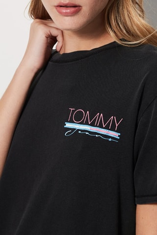 T-shirt en coton biologique Noir