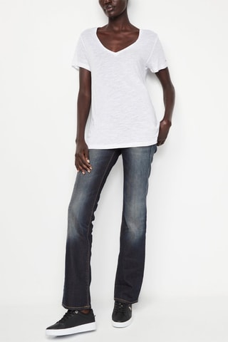 T-shirt en lin Blanc