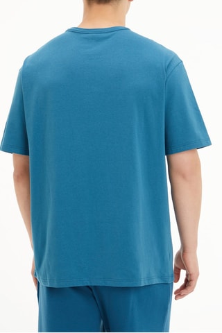 T-shirt Bleu pétrole