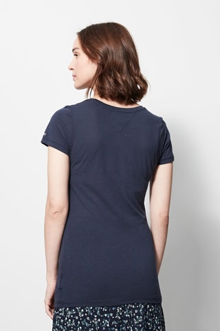 T-shirt en coton biologique Bleu marine