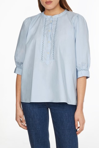 Blouse en coton biologique Ciel