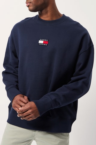 Sweat en coton biologique Bleu marine