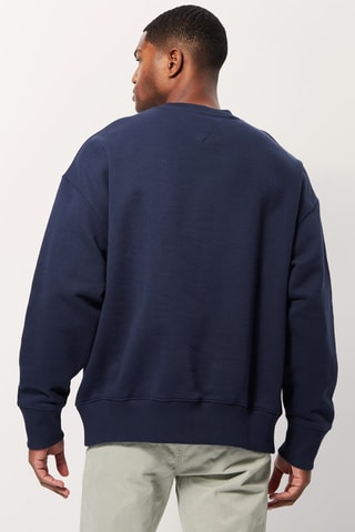 Sweat en coton biologique Bleu marine