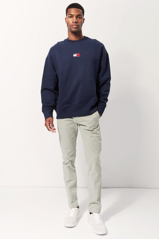 Sweat en coton biologique Bleu marine
