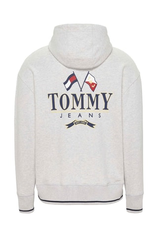 Sweat à capuche Gris clair chiné